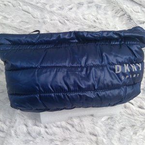 DKNY Sport Blue Puffer Cosmetics Pouch